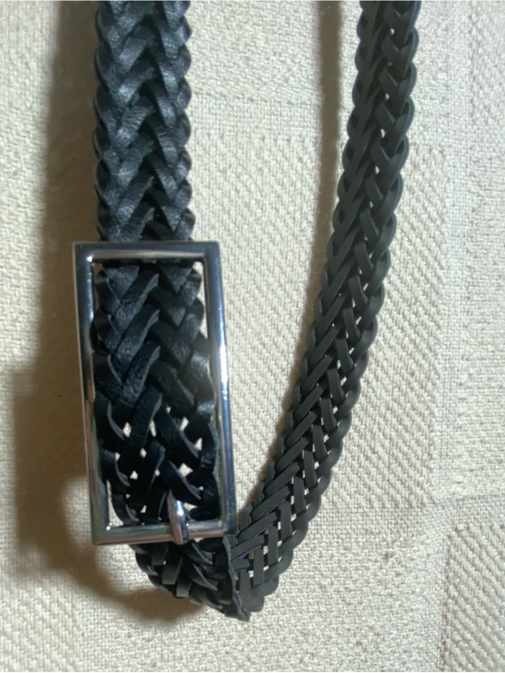 Braided Black Women's Fashion Belt